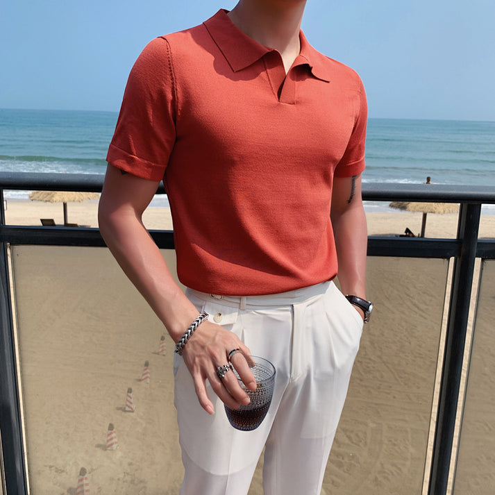 SHORT SLEEVE SPORTSMAN KNIT POLO