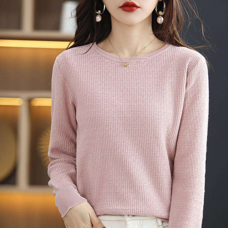 LONG SLEEVE KNITTED SWEATER
