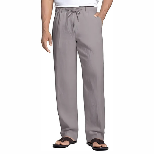 Casual Pants Linen Long Trousers