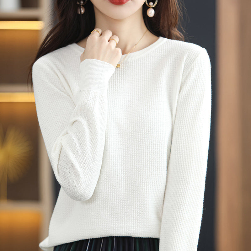 Long Sleeve Knitted Women's Sweater