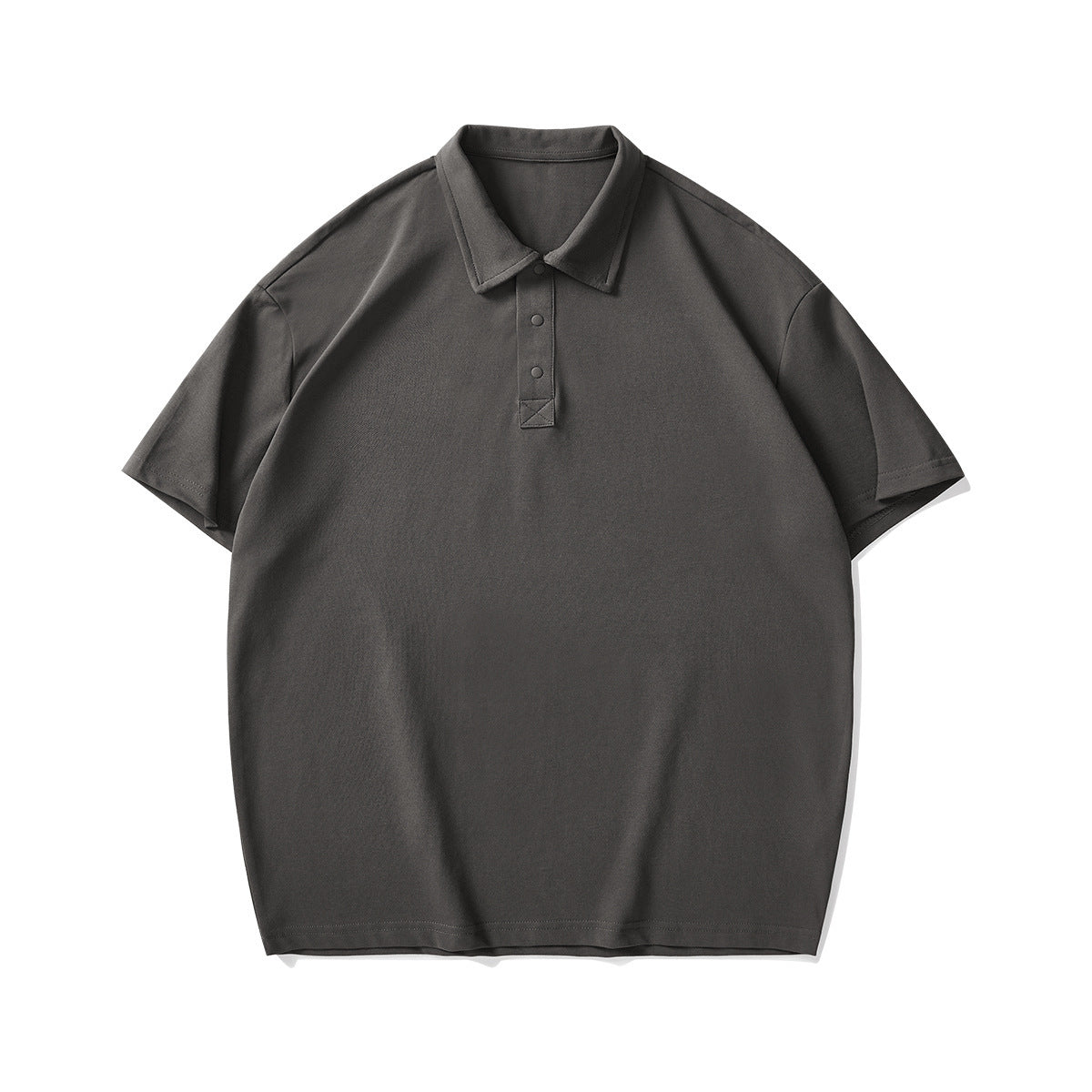 Solid Color Polo Shirt