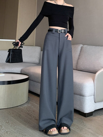 High Waist Wide-Leg Pants