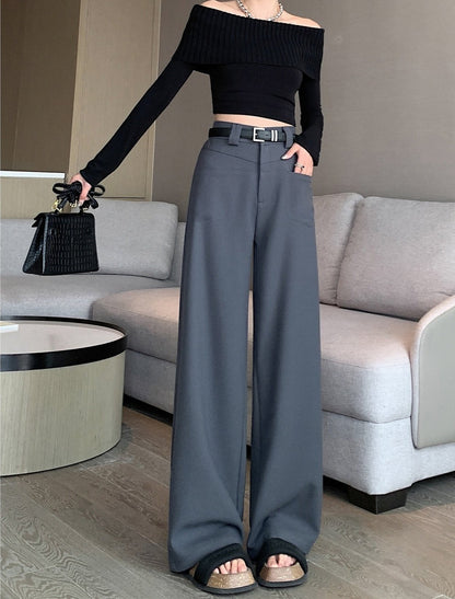 High Waist Wide-Leg Pants