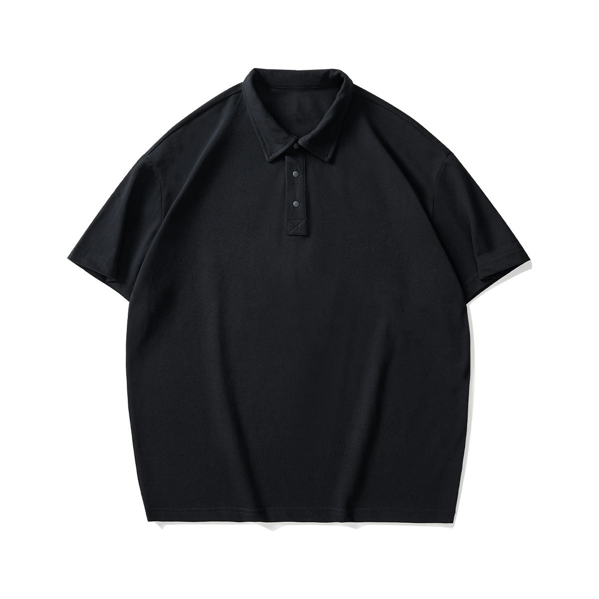 Solid Color Polo Shirt