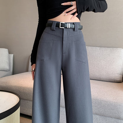 High Waist Wide-Leg Pants