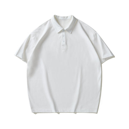 Solid Color Polo Shirt